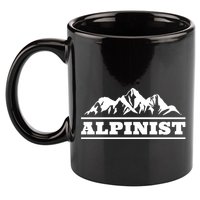 Mountain Alpinist  11oz C Handle Ceramic Mug