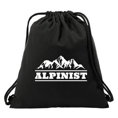 Mountain Alpinist  Drawstring Bag