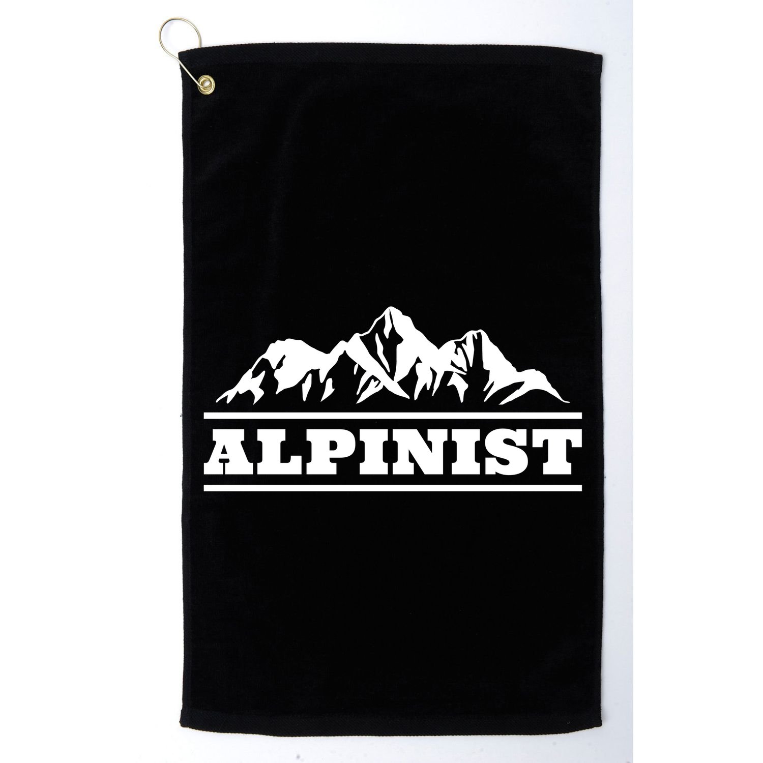 Mountain Alpinist  Golf Towel