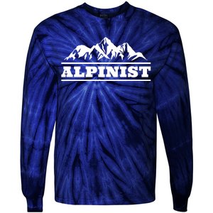 Mountain Alpinist  Tie-Dye Long Sleeve Shirt