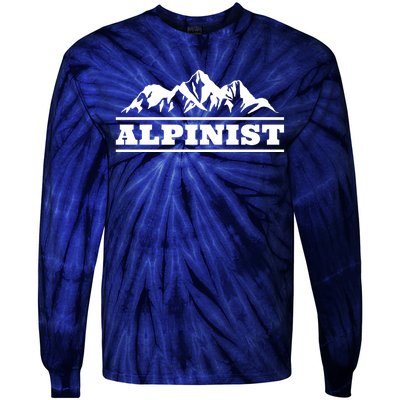 Mountain Alpinist  Tie-Dye Long Sleeve Shirt