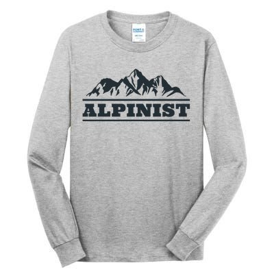 Mountain Alpinist  Tall Long Sleeve T-Shirt