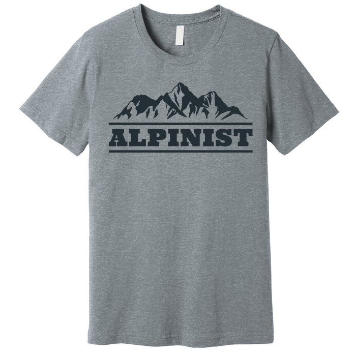 Mountain Alpinist  Premium T-Shirt