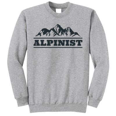 Mountain Alpinist  Tall Sweatshirt