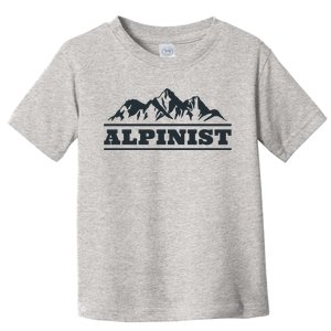 Mountain Alpinist  Toddler T-Shirt