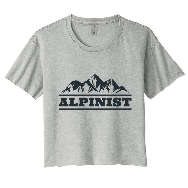 Mountain Alpinist  Crop Top