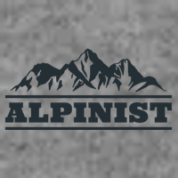 Mountain Alpinist  Womens T-Shirt