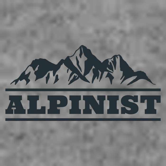 Mountain Alpinist  Womens T-Shirt