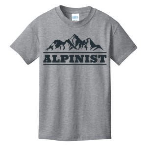 Mountain Alpinist  Kids T-Shirt