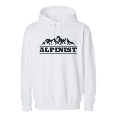 Mountain Alpinist  Garment-Dyed Fleece Hoodie