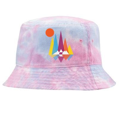 Mountain Bear Tie-Dyed Bucket Hat