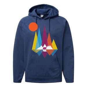 Mountain Bear Performance Fleece Hoodie