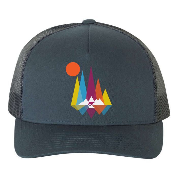 Mountain Bear Yupoong Adult 5-Panel Trucker Hat