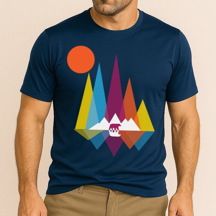 Mountain Bear Cooling Performance Crew T-Shirt
