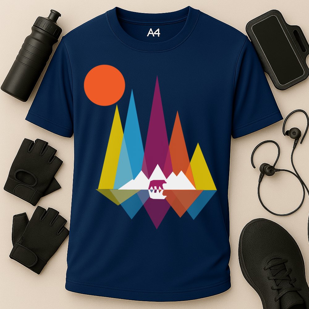 Mountain Bear Cooling Performance Crew T-Shirt