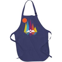 Mountain Bear Full-Length Apron With Pockets