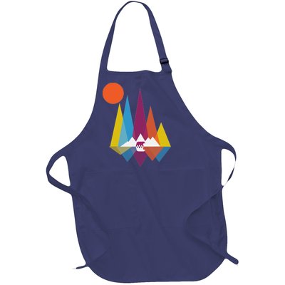 Mountain Bear Full-Length Apron With Pockets