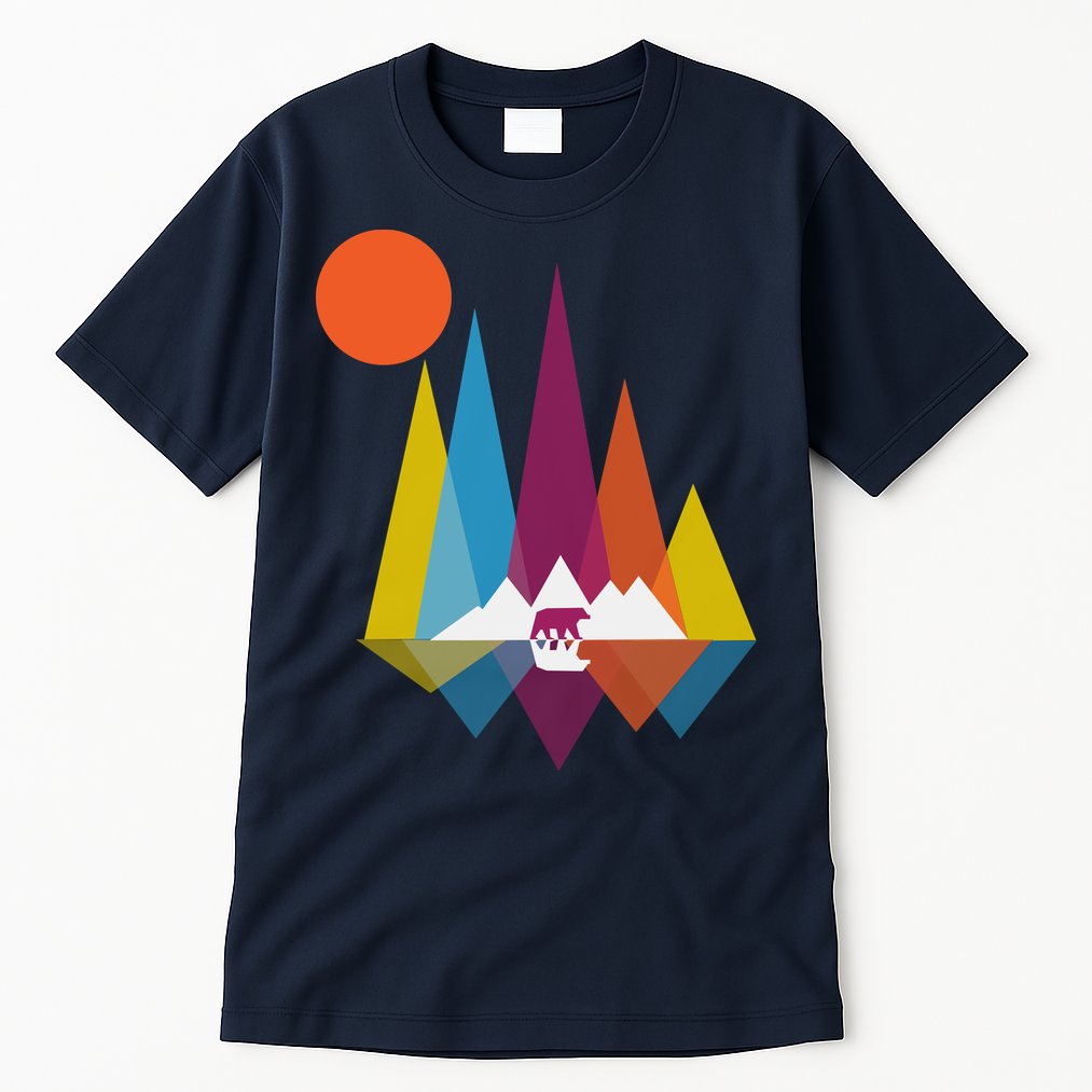 Mountain Bear Tall T-Shirt