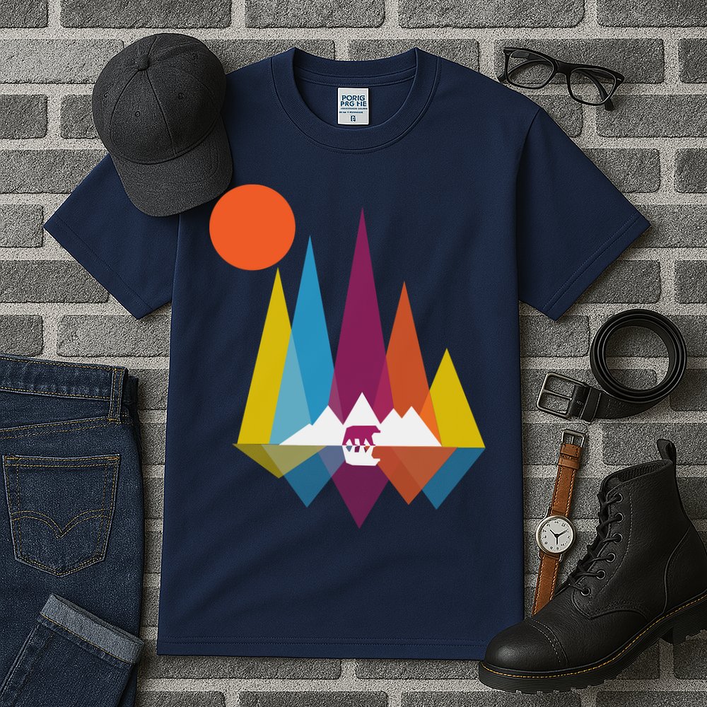 Mountain Bear Tall T-Shirt