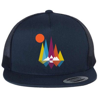 Mountain Bear Flatbill Hat