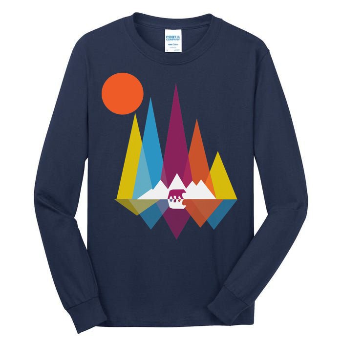 Mountain Bear Tall Long Sleeve T-Shirt