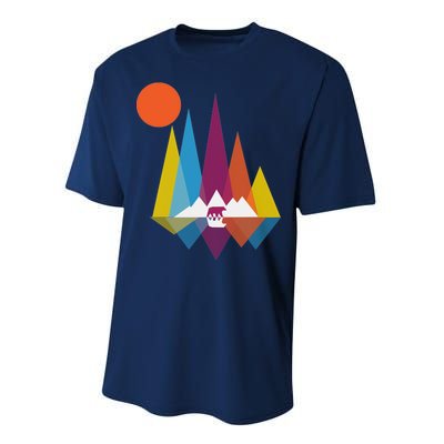 Mountain Bear Performance Sprint T-Shirt