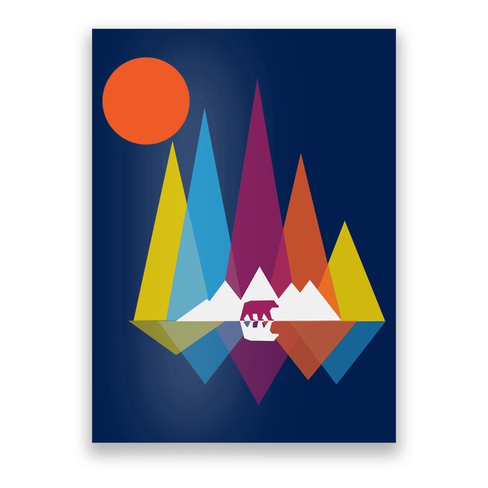 Mountain Bear Poster