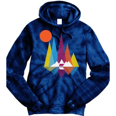 Mountain Bear Tie Dye Hoodie