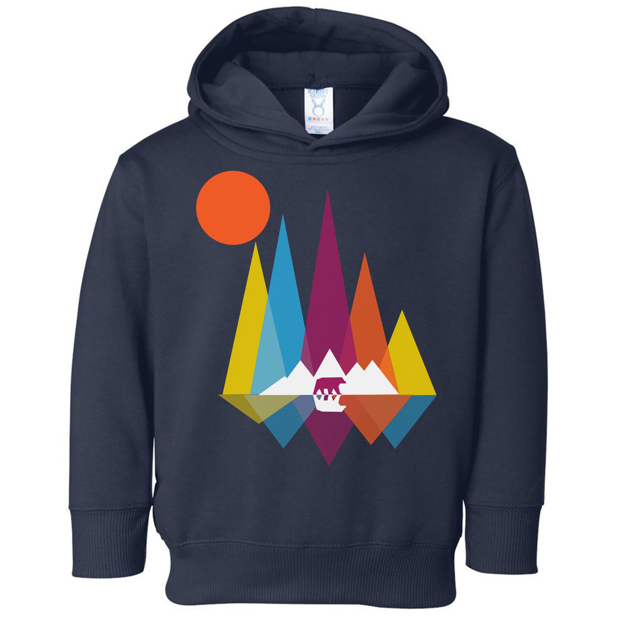 Mountain Bear Toddler Hoodie