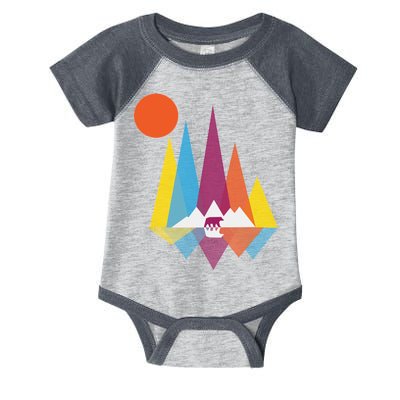 Mountain Bear Infant Baby Jersey Bodysuit