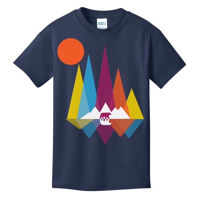 Mountain Bear Kids T-Shirt