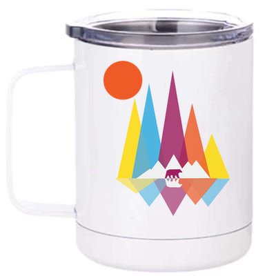 Mountain Bear 12 oz Stainless Steel Tumbler Cup