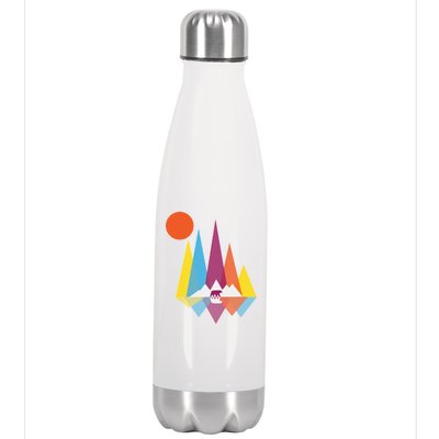 Mountain Bear Stainless Steel Insulated Water Bottle