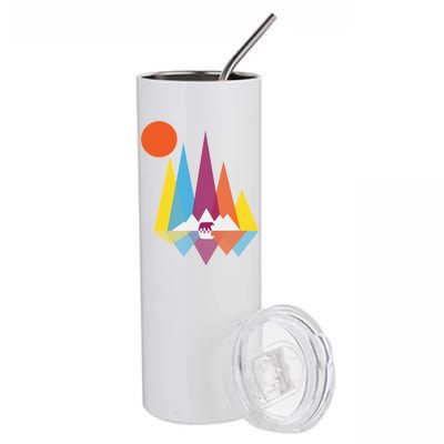 Mountain Bear Stainless Steel Tumbler