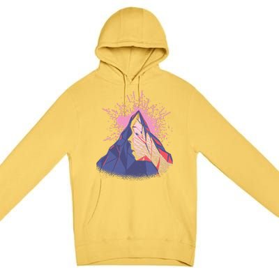 Mountain Face Premium Pullover Hoodie