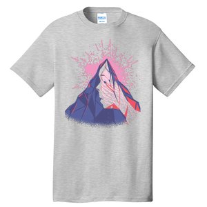 Mountain Face Tall T-Shirt