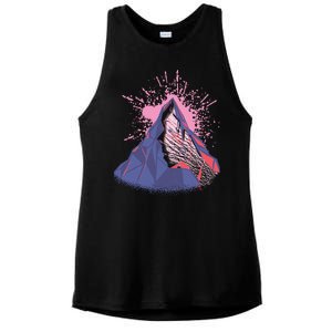 Mountain Face Ladies PosiCharge Tri-Blend Wicking Tank