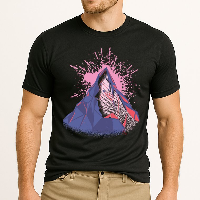 Mountain Face Performance Shirt