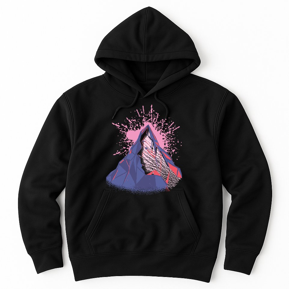 Mountain Face Hoodie