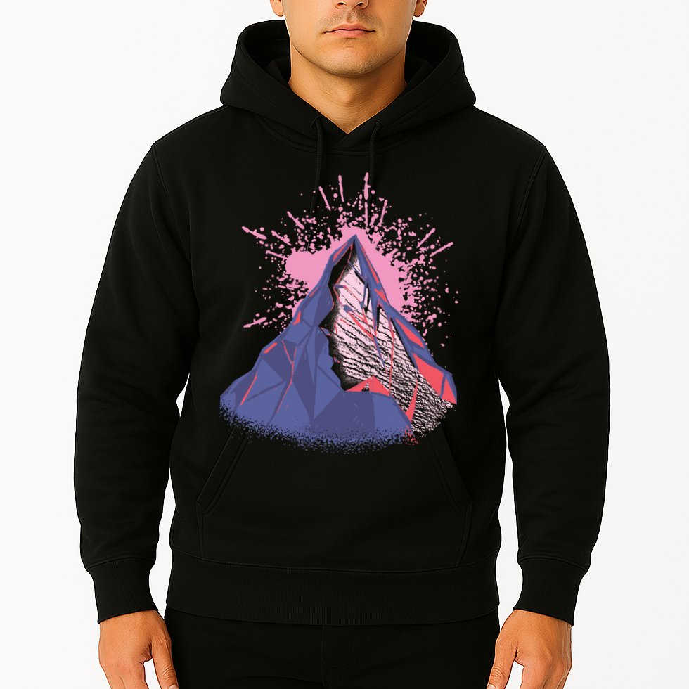 Mountain Face Hoodie