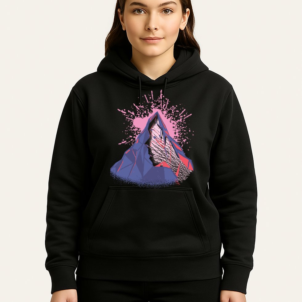 Mountain Face Hoodie