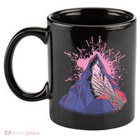 Mountain Face 11oz C Handle Ceramic Mug