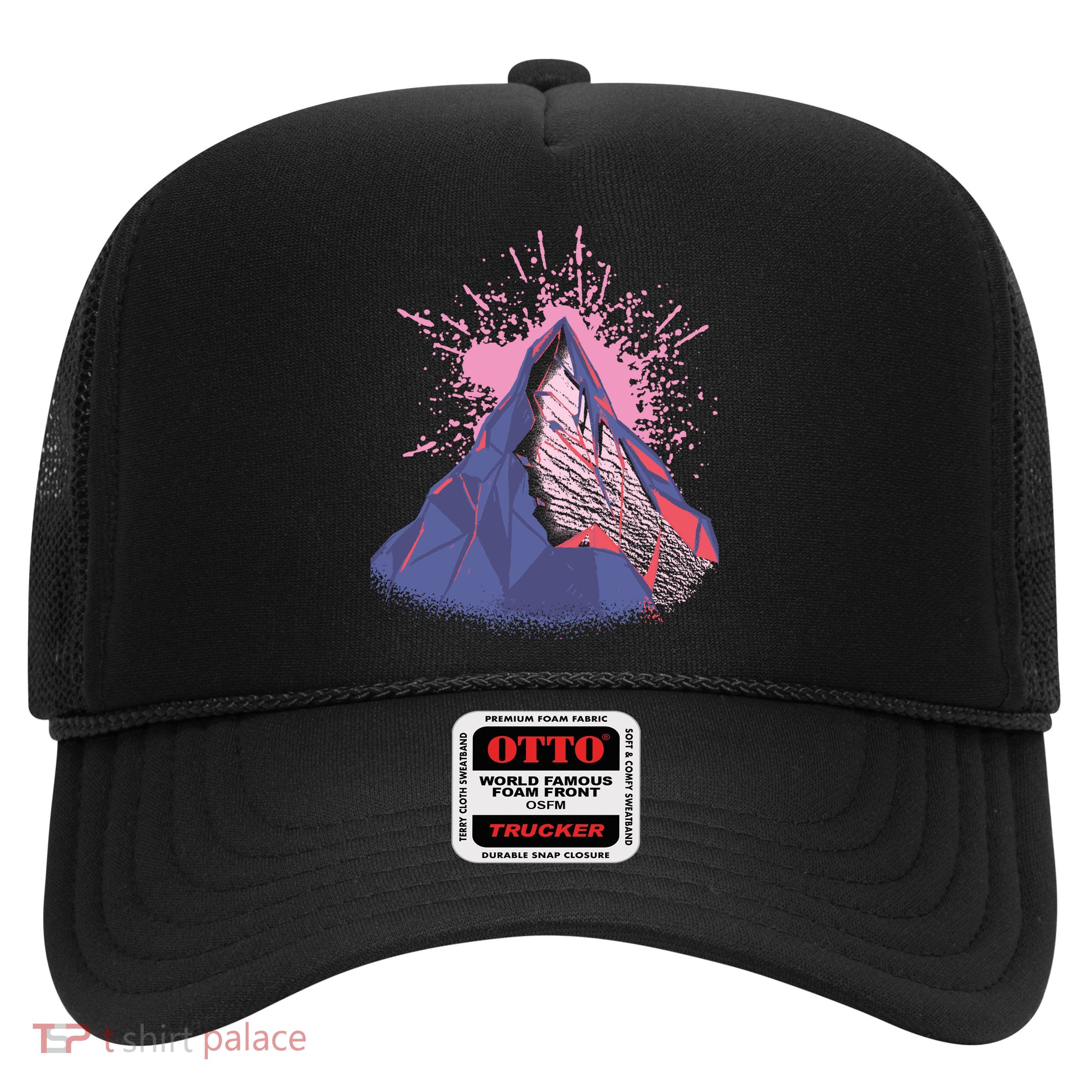 Mountain Face Trucker Hat