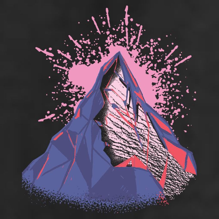 Mountain Face Golf Towel