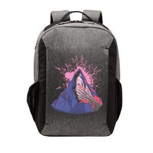 Mountain Face Vector Backpack