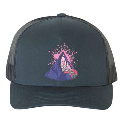 Mountain Face Yupoong Adult 5-Panel Trucker Hat