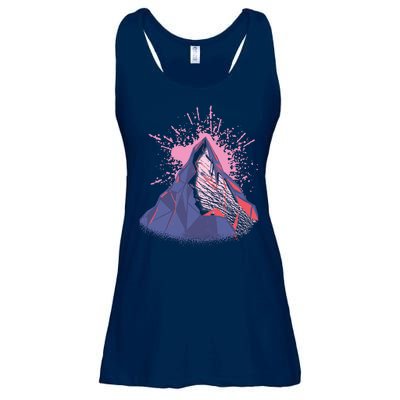 Mountain Face Ladies Essential Flowy Tank