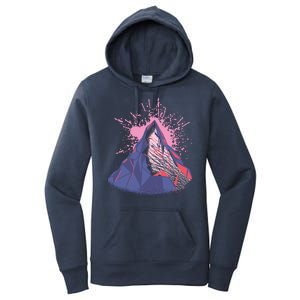 Mountain Face Women's Pullover Hoodie