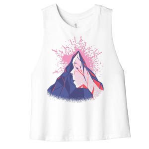 Mountain Face Women's Racerback Cropped Tank