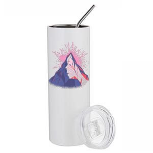 Mountain Face Stainless Steel Tumbler